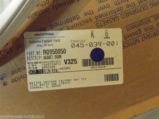KENMORE KITCHEN AID REFRIGERATOR R0950050 DOOR GASKET NEW IN BOX KENMORE KITCHEN AID REFRIGERATOR R0950050 DOOR GASKET NEW IN BOX